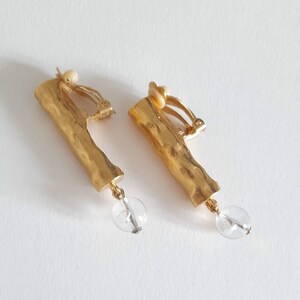 Biche de Bere - Boucles d’oreilles vintage avec perles, cadeau pour elle