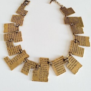 Biche de Bere - Collar vintage de oro