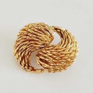 Broche Vintage Orena Paris Cheval Années 1970 - Plaqué Or - Parfait état