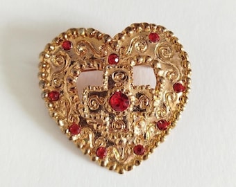 レリッツ - ヴィンテージクロスブローチ - Etsy 日本