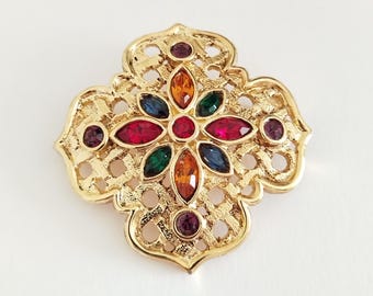 レリッツ - ヴィンテージクロスブローチ - Etsy 日本