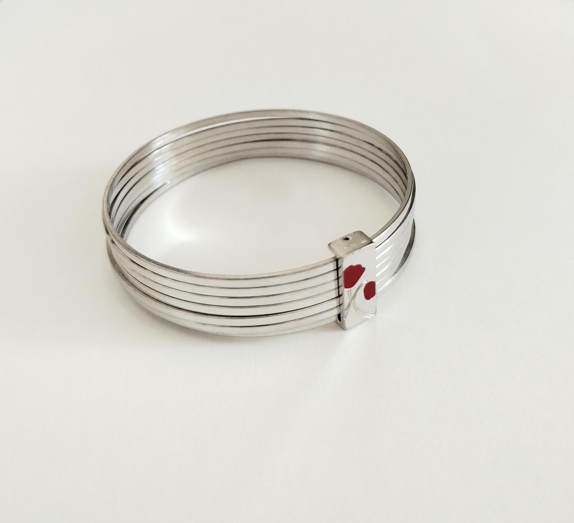 Kenzo - Vintage Flower Bracelet in 925 Sterling Silver - Etsy Canada