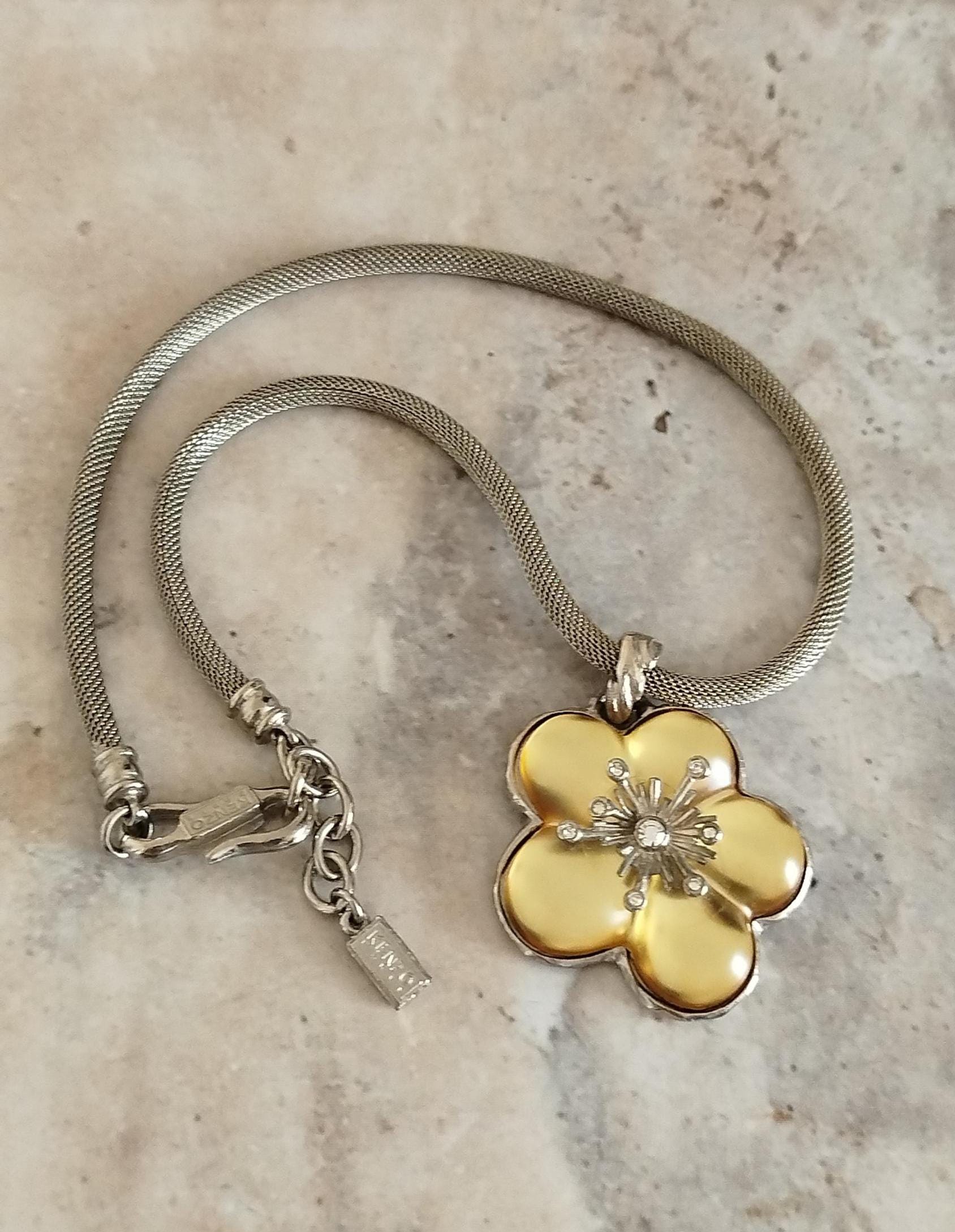 Kenzo Vintage Necklace - Etsy