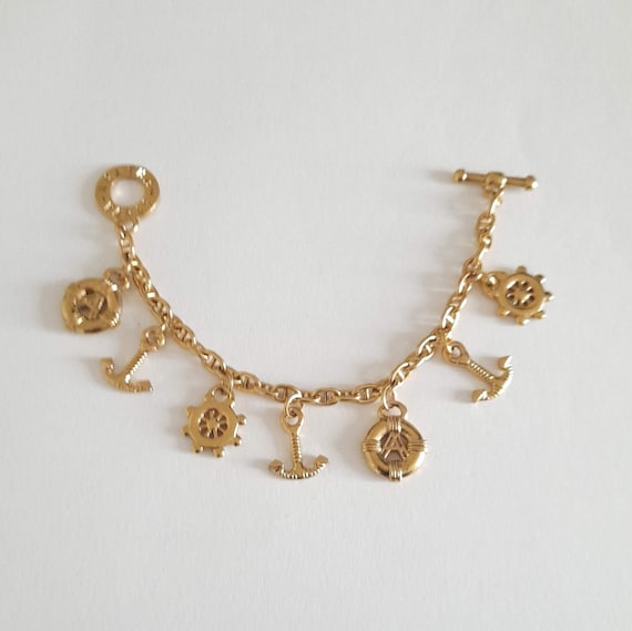 Agatha Paris - Golden bracelet with charms, gift … - image 5