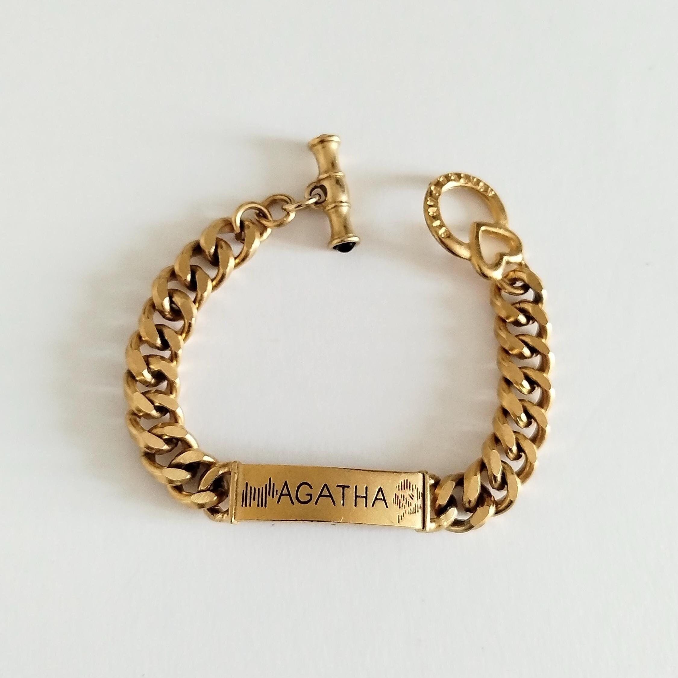 Agatha Paris - Bracelet vintage cabochon - Etsy 日本