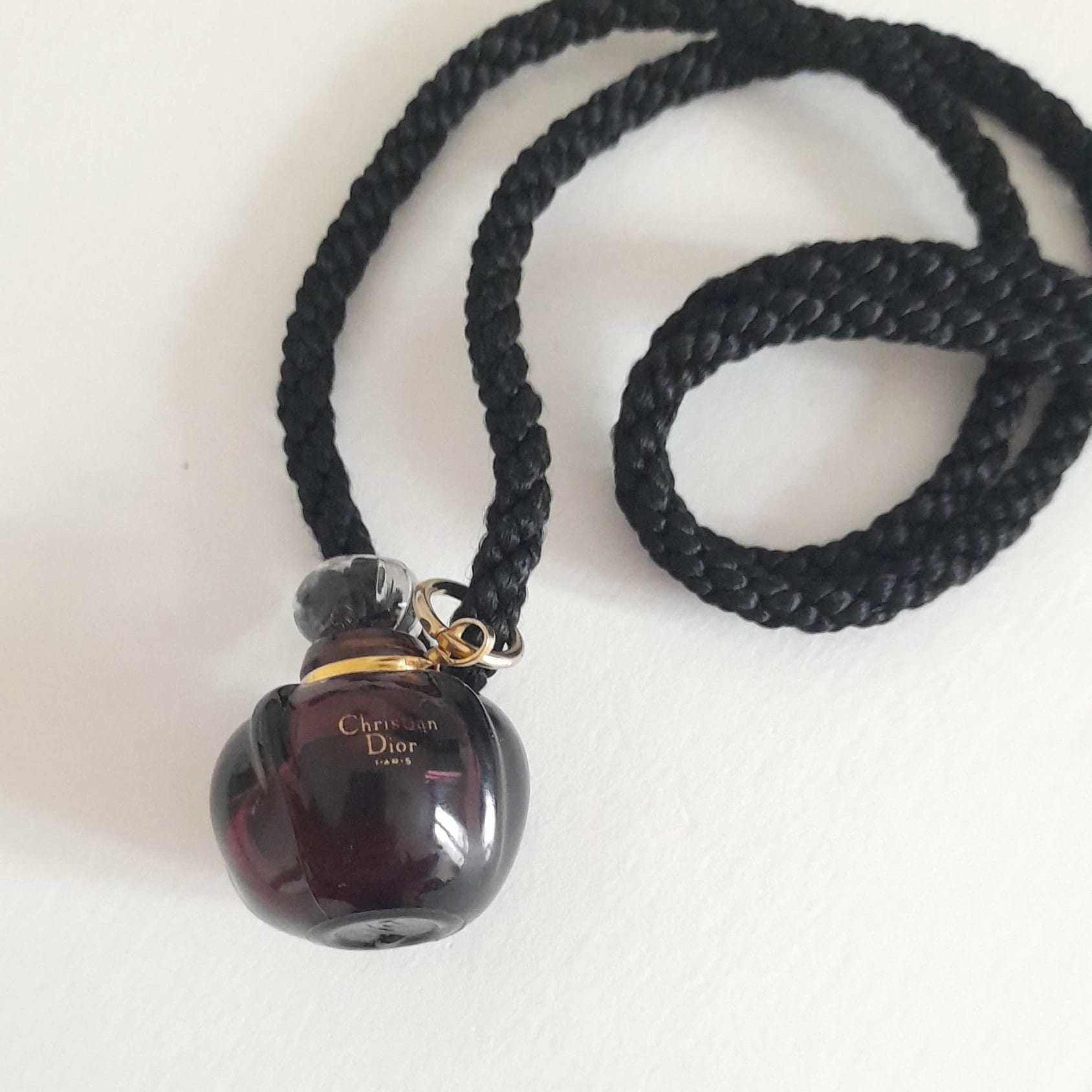 Christion Dior POISON ネックレス Christian Dior - Vintage Poison Perfume Bottle Pendant, Gift