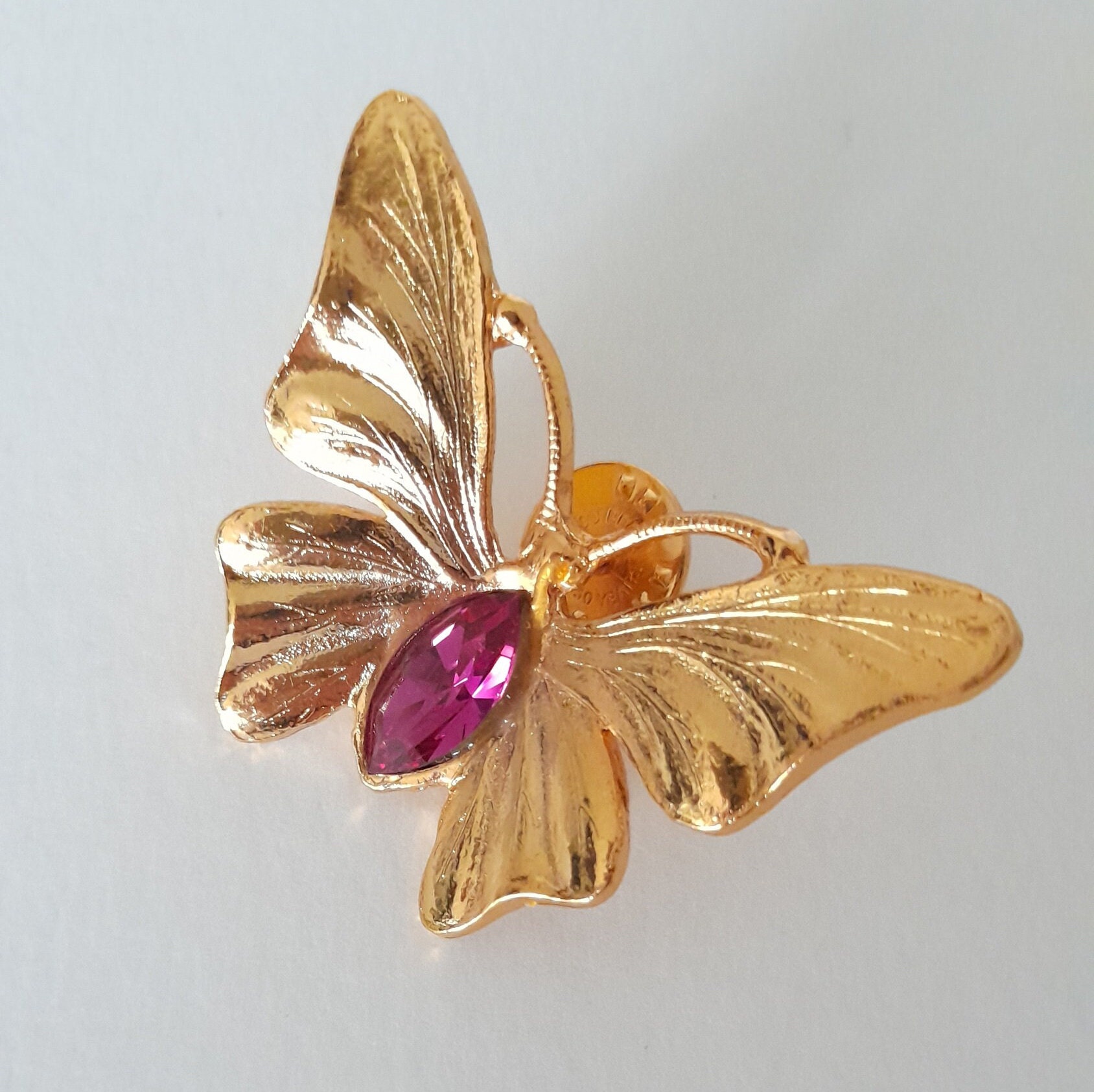 Philippe Ferrandis - Vintage Butterfly Brooch/pin - Etsy