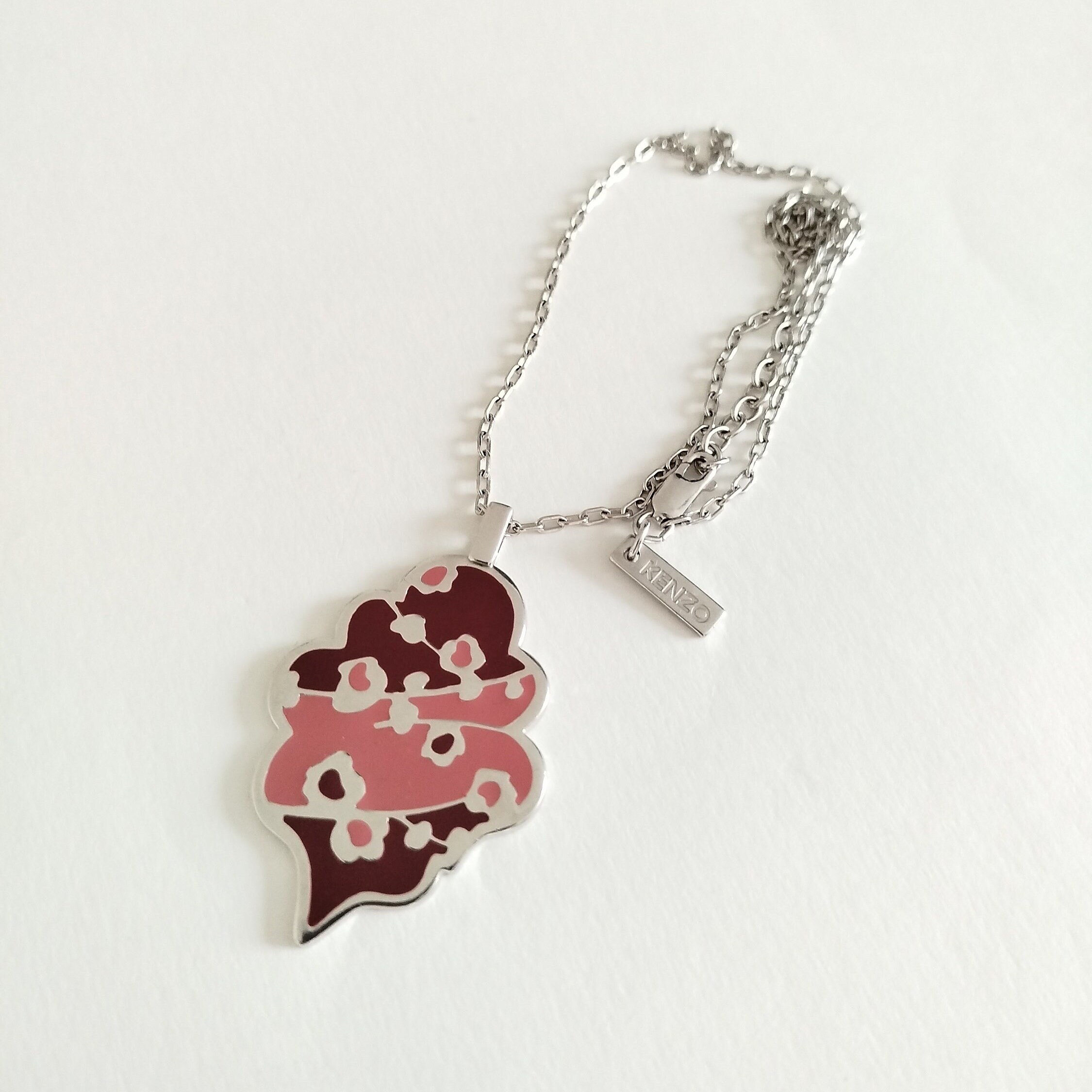 KENZO ヴィンテージネックレス Kenzo - Vintage 925 Sterling Silver Necklace - Etsy
