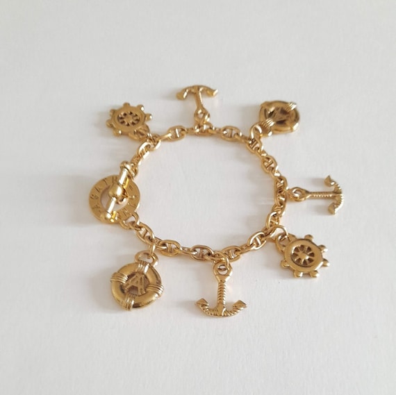 Agatha Paris - Golden bracelet with charms, gift … - image 4