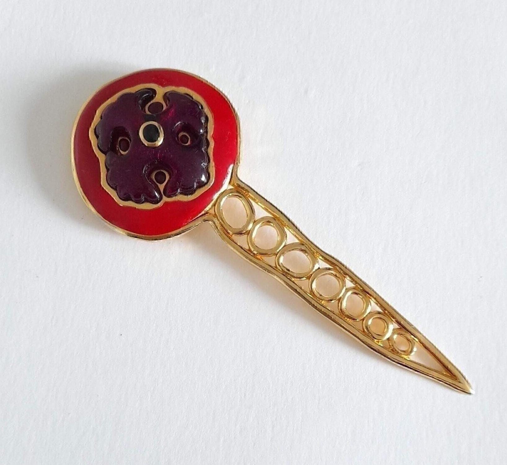 Guy Laroche Brooch - Etsy