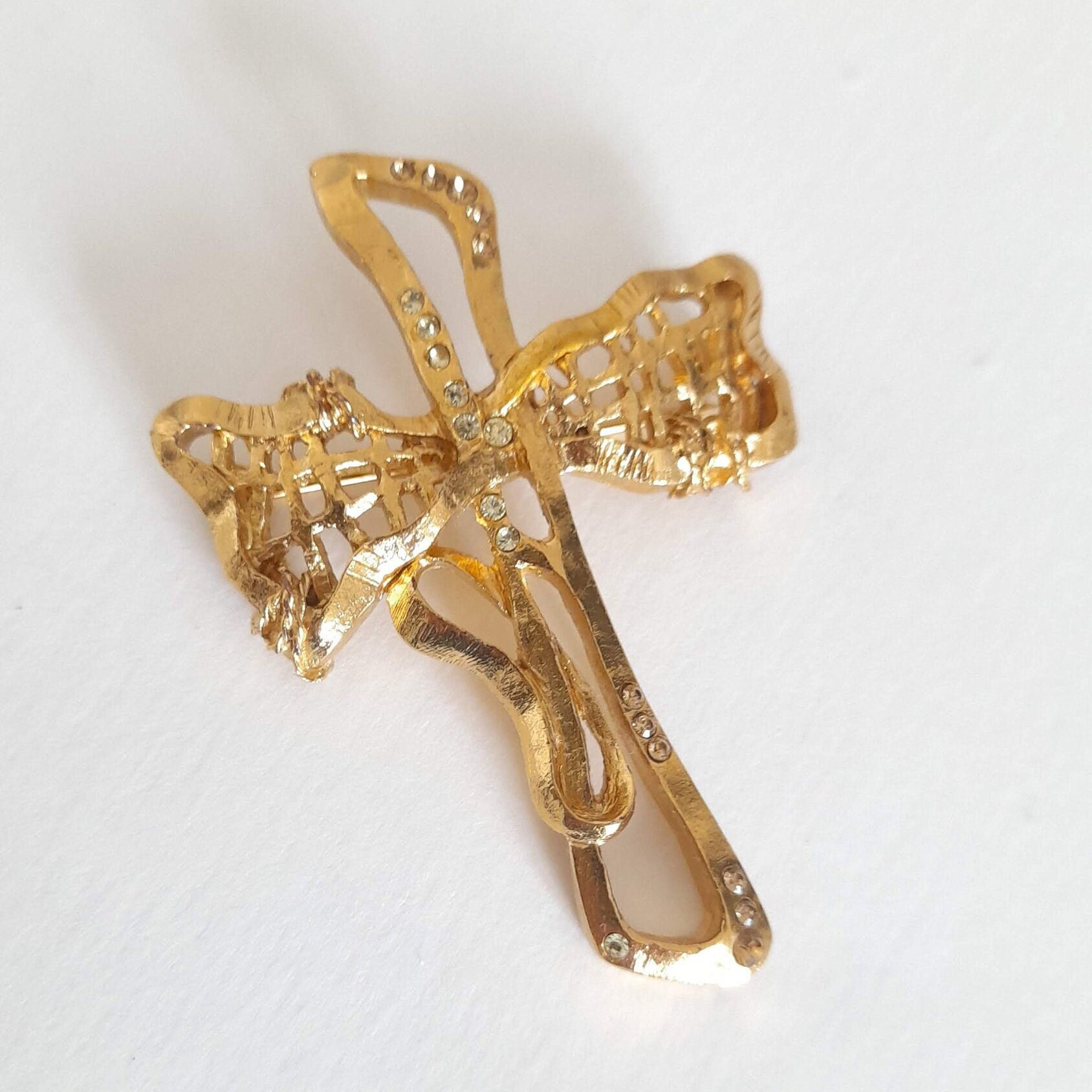 クリスチャン・ラクロワ、クロスのブローチ AUTHENTIC VINTAGE CHRISTIAN LACROIX CROSS BROOCH | eBay