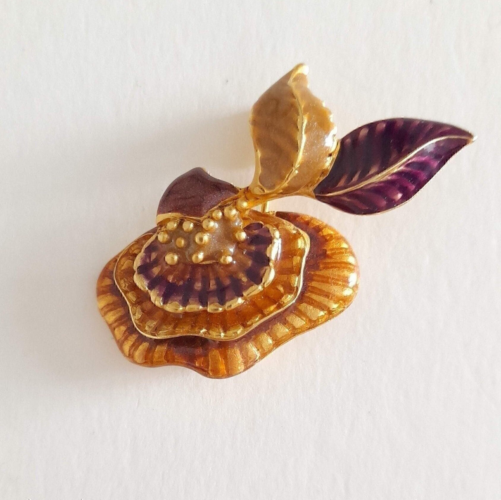 Ungaro Paris Brooch - Etsy Ungaro Paris Brooch - Etsy