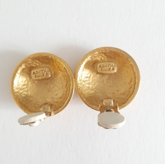 Agatha Paris - Vintage Earrings, Gift for Her - image 8