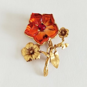 Kenzo Vintage Brooch - Etsy
