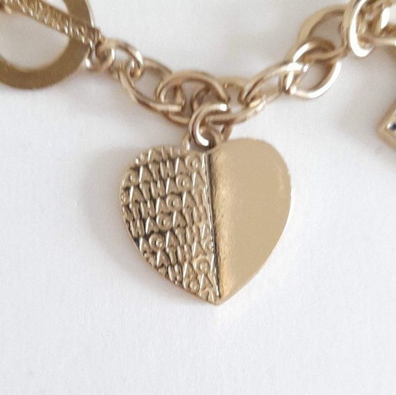 Agatha Paris - vintage golden bracelet with charm… - image 8