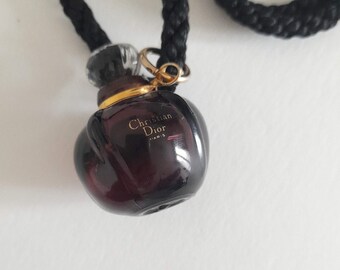 Christian Dior - Vintage Poison Perfume Bottle Pendant, Gift