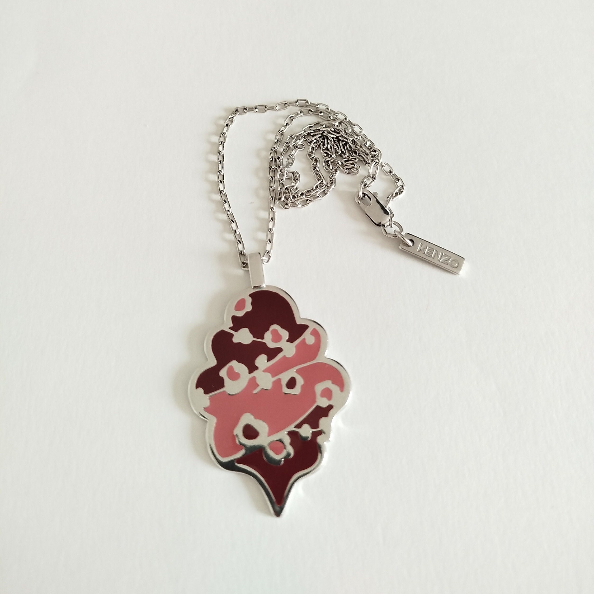 Kenzo - Vintage 925 Sterling Silver Necklace - Etsy