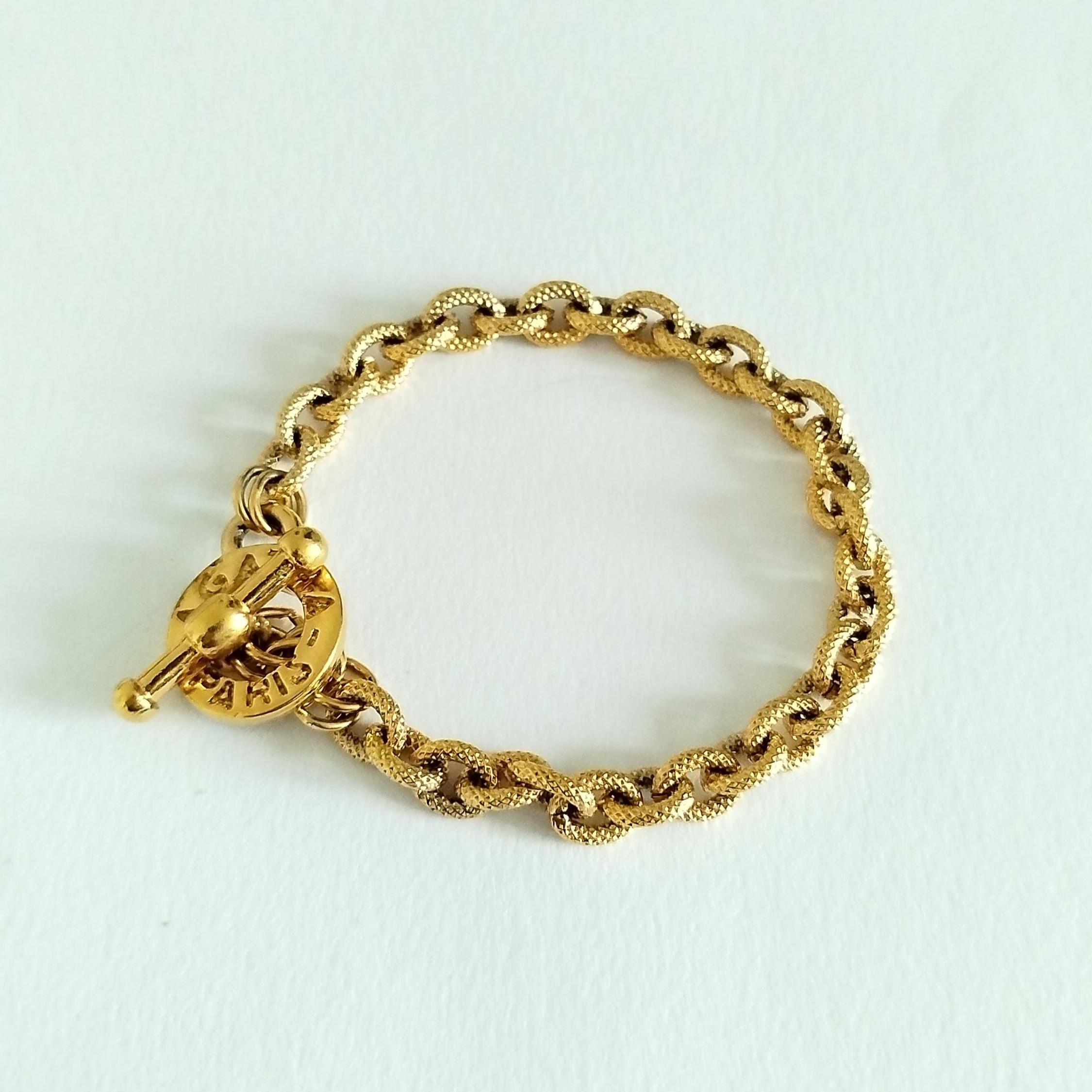 Agatha Paris - Vintage Gold Bracelet - Etsy