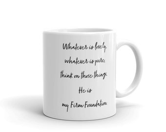Mug Christian Mug For Women Christian Mug For Girls Christian Faith Mug Jesus Mug Faith Coffee Mug Religious Faith Coffee Mug What Is Pure