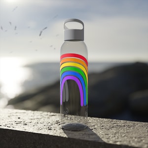 Christian Water Bottle For Children Faith Based Drinks Bottle For Kids Scripture Sports Flask For Boys Rainbow Drink Canister For Girls