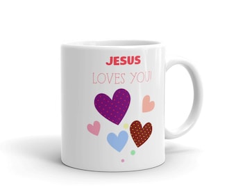Christian Mug For Girls Christian Mug For Women Christian Faith Mug Jesus Mug Faith Coffee Mug Religious Faith Coffee Mug Living God