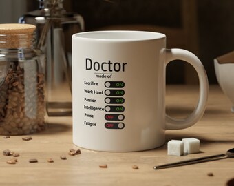 Doctor Mug PNG, Dr Mug, Doctor Gift For Man, Doctor Mug 11OZ, 15OZ