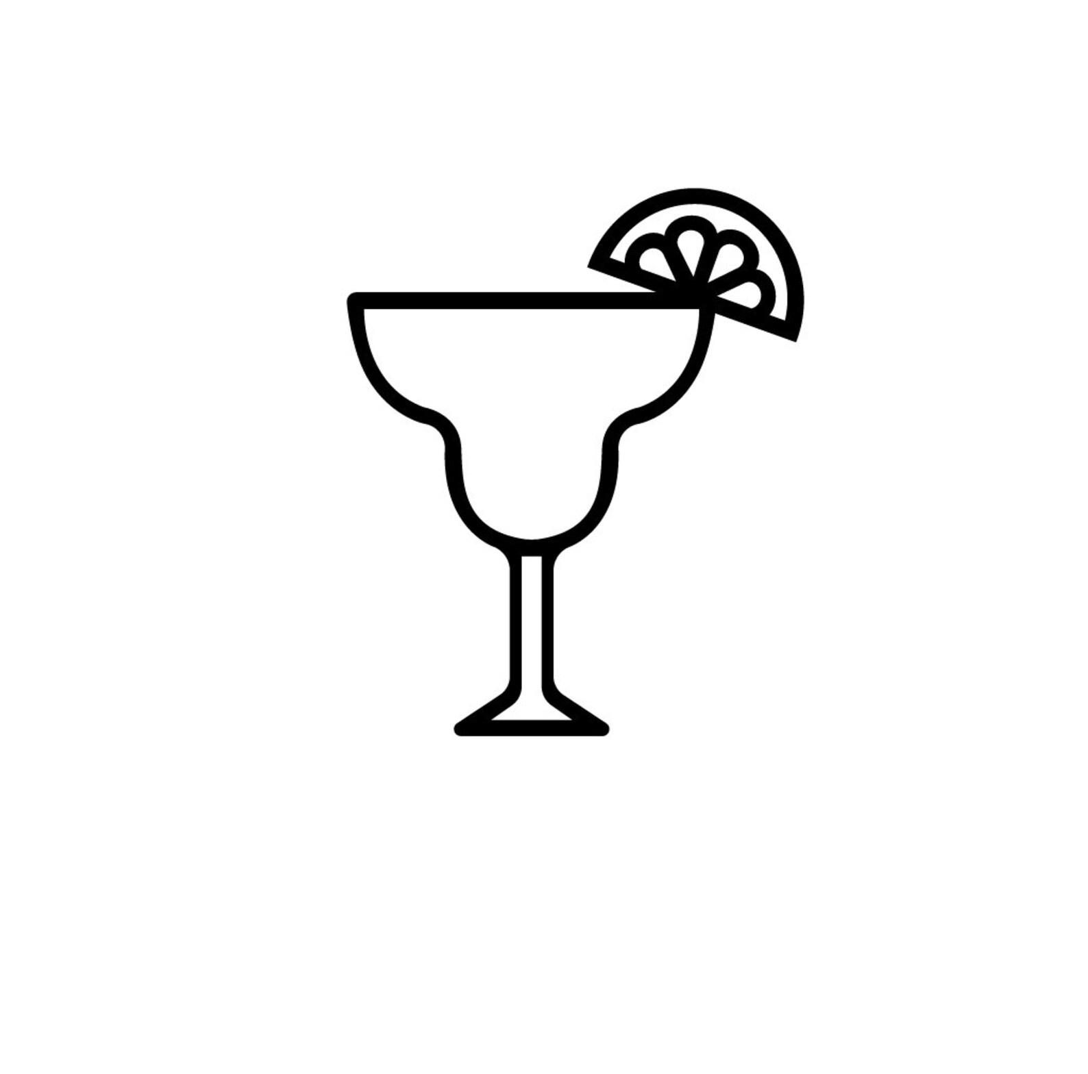Margarita SVG Cut File Margarita Glass SVG Files Etsy Australia