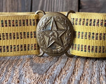 Zeremonieller Offiziersgürtel der sowjetischen Armee aus den 1970er Jahren