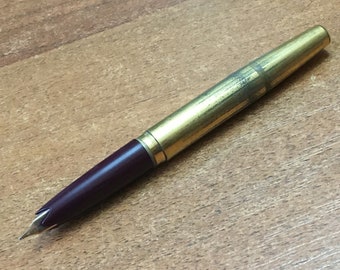 希少 1970 年代 ゴールデン ペン先 AR-806 ソ連万年筆、インクペン、ヴィンテージ万年筆、オリジナル万年筆、アンティークペン、古い万年筆