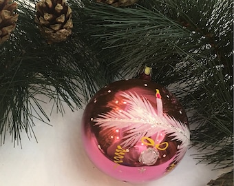 ガラス製アラジンシューズ - 手作り、ガラス製クリスマスオーナメント