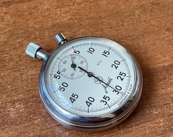Vintage Mechanical Stopwatch Agat Сhronometer USSR