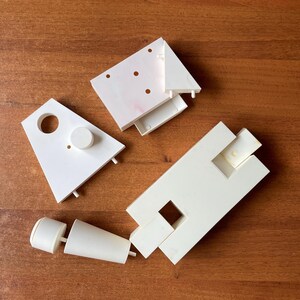 80s. Set Retro educational geometric models USSR 11pcs.