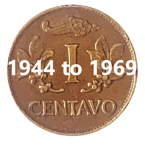 1944 a 1969 1 Centavo - Colombia