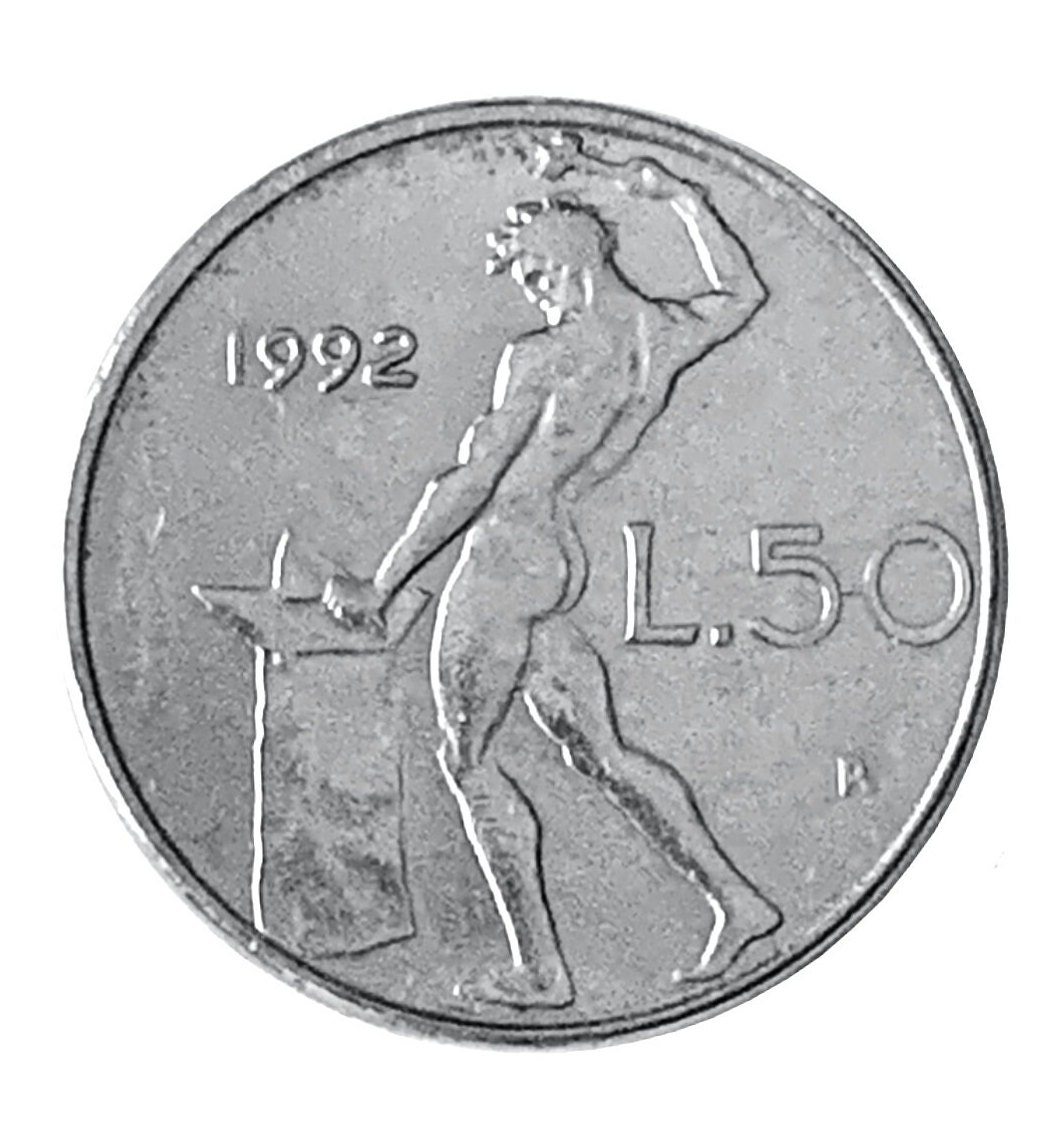 1992 50 Lire L.50 Italy