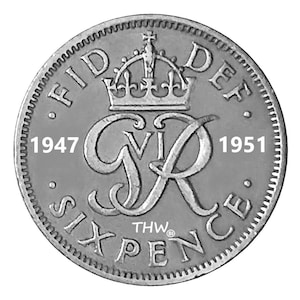楽天市場】1953年 エリザベス2世初年発行 白銅貨 イギリス