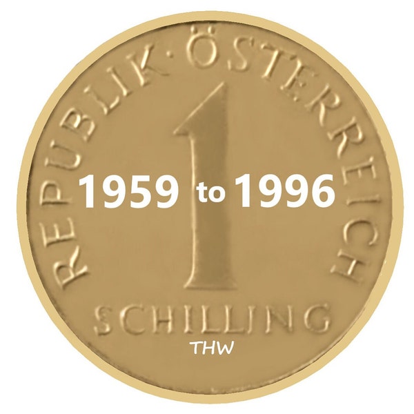 Austria 1 Schilling - 1959 to 1996 - Excellent Condition - Choose Year(s)