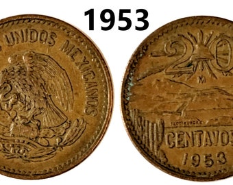 【期間限定出品中】メキシココイン メキシコ硬貨 peso セット売り メキシコ 6 枚セット 1 5 10 20 50 センターボ 1 ペソ