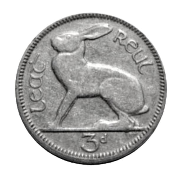 3 Pence Ireland - 1953 - 3 Pingin - Reul