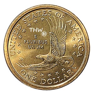 アンティークコイン コイン2000-PGoodacreSacagaweaドル$1 2000 sacagawea dollar coin - Etsy 日本