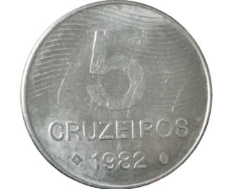 1982 5 Cruzeiros - Brazil