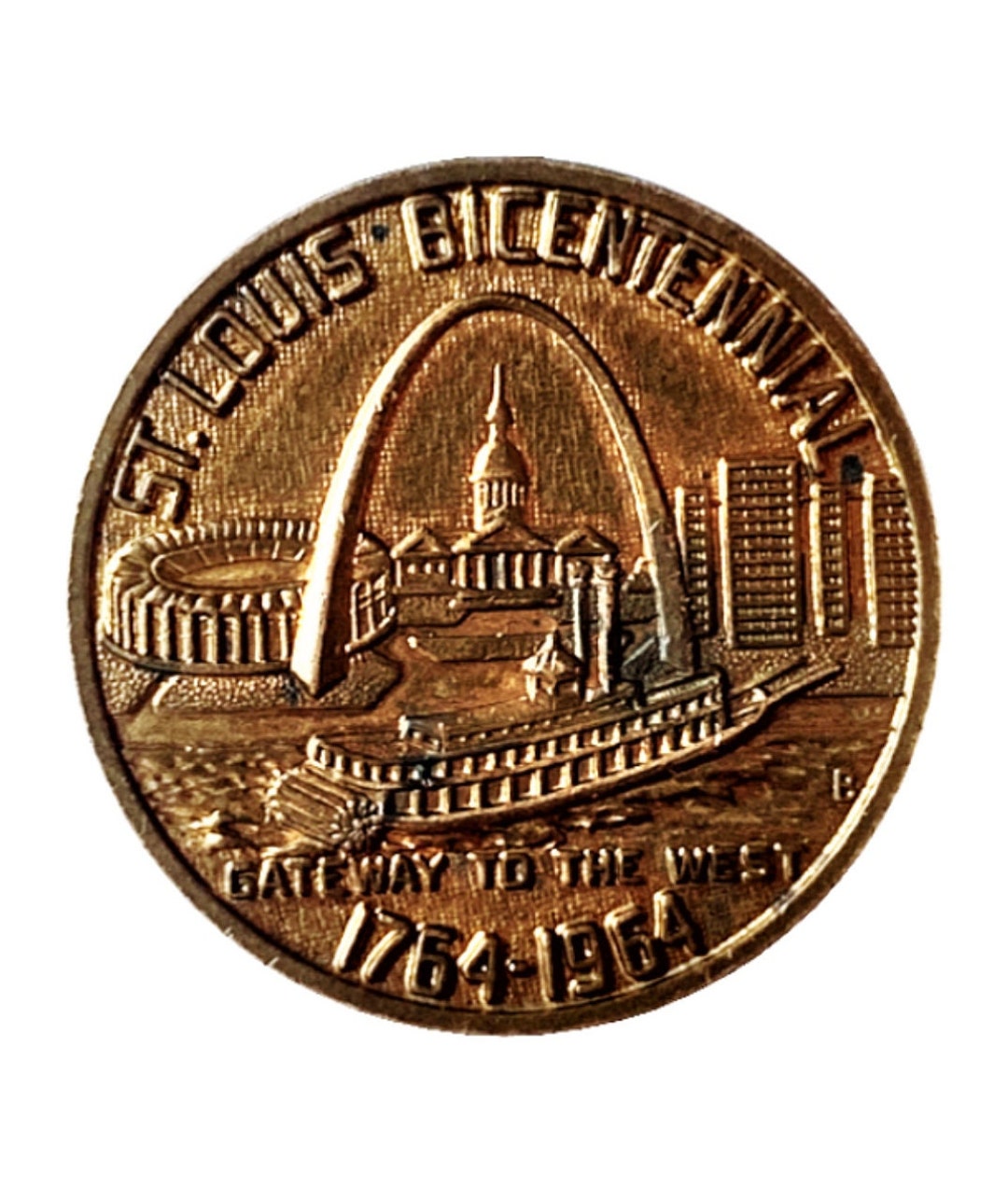 1964 Saint Louis Missouri Bicentennial Token 200th Anniversary
