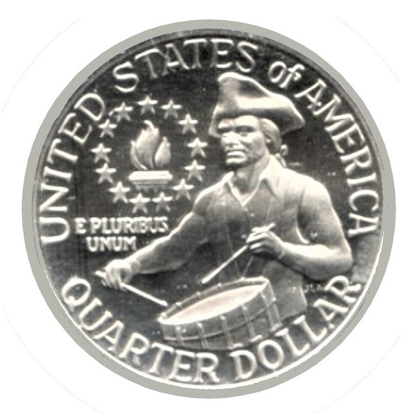 1976 Washington Quarter - USA Commemorative Bicentennial - Free Domestic (USA) Shipping - Choose Mint (P or D)