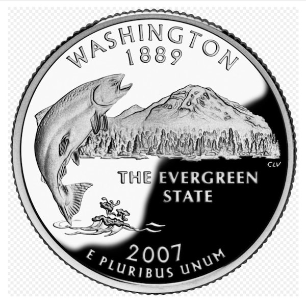 2OO7 Washington Quarter - Washington State - P&D - Grades: Very Fine / Extra Fine