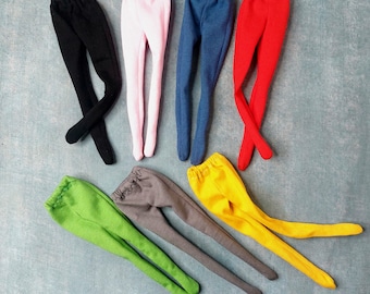 Handmade Cotton Knit Tights for Blythe Doll