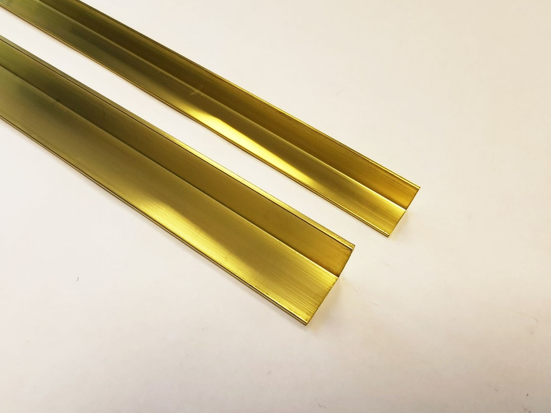 Solid Brass Corner Trim Angle 1000mm Lengths grade CW620N Etsy UK