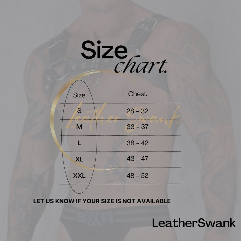 Genuine Leather Chest Harness, Real Leather Chest Harness, Gladiator