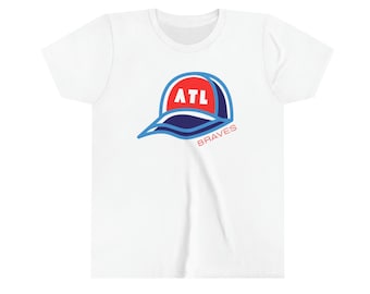 Atlanta Braves Youth and Kids Short Sleeve Tee