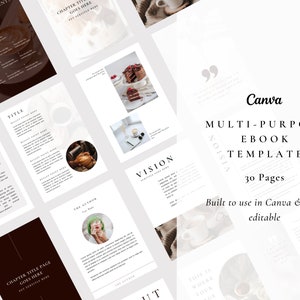 Editable Workbook Template | Canva eBook Template | Canva Coaching eBook | Marketing eBook Template