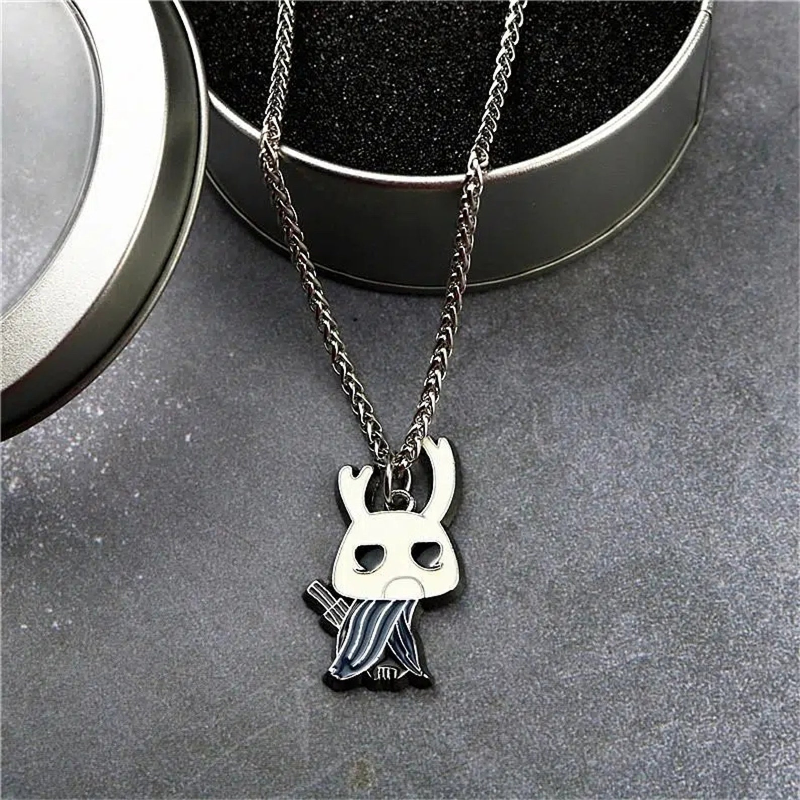 Hollow Knight Pendant Necklace the Knight Decorative Jewelry Accessories Gift Etsy