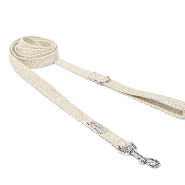 Natural Fiber Leash - With Accessory Ring